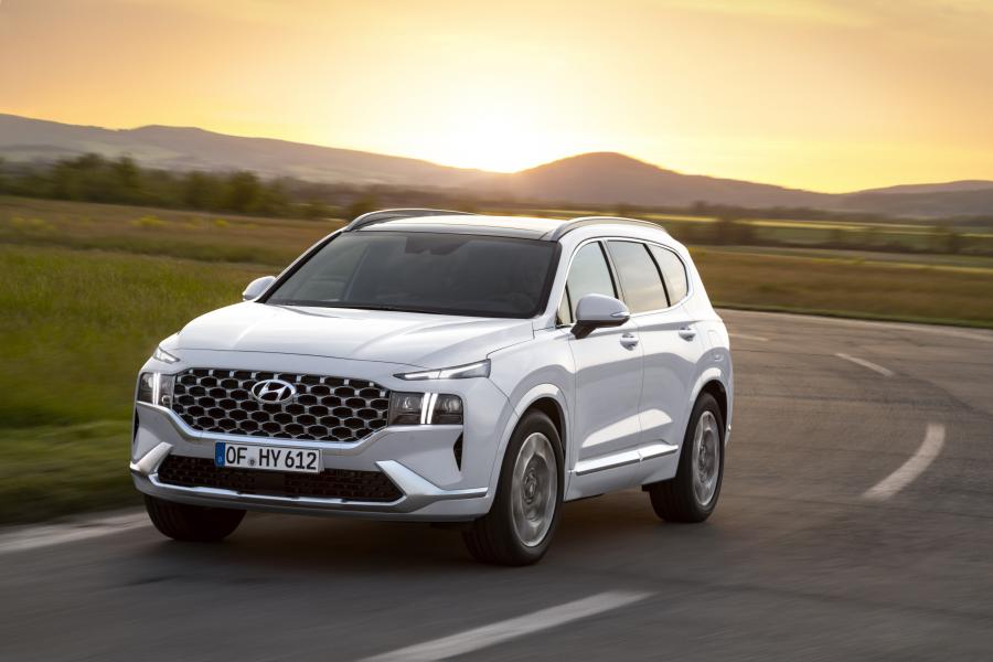  Hyundai Santa Fe Hybrid (TM) 2020 года  (WW) (фото 9 из 19)